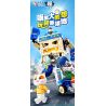 JIALE SPECIAL 58005 ĐỪNG CHẠM VÀO CON MÈO TƯỞNG TƯỢNG LÃNH THỔ CỦA MEOW ROBOT CUỒNG NỘ GIẤY bộ đồ chơi xếp lắp ráp ghép mô hình 734 khối