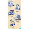 JIALE SPECIAL 58005 ĐỪNG CHẠM VÀO CON MÈO TƯỞNG TƯỢNG LÃNH THỔ CỦA MEOW ROBOT CUỒNG NỘ GIẤY bộ đồ chơi xếp lắp ráp ghép mô hình 734 khối