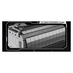 PanlosBrick 628020 Panlos Brick 628020 VŨ KHÍ HÀNG HẢI TÀU NGẦM HẠT NHÂN TYPE 941 bộ đồ chơi xếp lắp ráp ghép mô hình Military Army Quân Sự Bộ Đội 4474 khối