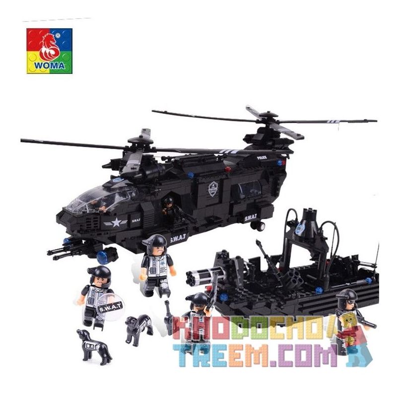 LOZ 1351 CẢM HỨNG XẢY RA GIÀY MŨI TO HUAHUA bộ đồ chơi xếp lắp ráp ghép mô hình Creator Sáng Tạo 998 khối