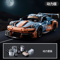 XINGYA EXCELLENT PRODUCTS 66623 66624 PORSCHE 911 1:10 tỷ lệ 1:10 bộ đồ chơi xếp lắp ráp ghép mô hình Technic Kỹ Thuật Công Nghệ Cao Mô Hình Phương Tiện