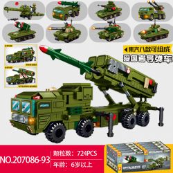 SEMBO 207086 207087 207088 207089 207090 207091 207092 207093 CHIẾN TRANH SINH TỒN XE TÊN LỬA PATRIOT 8 TỔ HỢP bộ đồ chơi xếp lắp ráp ghép mô hình Military Army Quân Sự Bộ Đội 714 khối