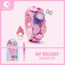 TIDE ANIMATION BLK VÒNG TAY SANRIO 6 NGƯỜI MẪU KATIE DARK MAGIC MELODY FOREST PARTY TEA BREAK PUDDING DOG COOKIE CULLOMI'S WORLD MELODY'S DREAM bộ đồ chơi xếp lắp ráp ghép mô hình Gear Đồ Lắp Ghép