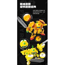 F5 E0006 0006 GUOBAO ATTACK ĐẶC BIỆT MECHA XIAOGUO BATTLE LU bộ đồ chơi xếp lắp ráp ghép mô hình Movie & Game FRUITYROBO Phim Và Trò Chơi