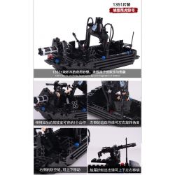 LOZ 1351 CẢM HỨNG XẢY RA GIÀY MŨI TO HUAHUA bộ đồ chơi xếp lắp ráp ghép mô hình Creator Sáng Tạo 998 khối