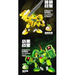 F5 E0006 0006 GUOBAO ATTACK ĐẶC BIỆT MECHA XIAOGUO BATTLE LU bộ đồ chơi xếp lắp ráp ghép mô hình Movie & Game FRUITYROBO Phim Và Trò Chơi