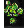 F5 E0007 0007 GUOBAO ATTACK ĐẶC BIỆT MECHA STRAWBERRY BATTLE SHANGGUAN ZIYI bộ đồ chơi xếp lắp ráp ghép mô hình Movie & Game FRUITYROBO Phim Và Trò Chơi