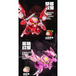 F5 E0009 0009 KHO BÁU TRÁI CÂY ĐẶC BIỆT TẤN CÔNG MECHA TRÒ CHƠI TREASURE BATTLE RUYI bộ đồ chơi xếp lắp ráp ghép mô hình Movie & Game FRUITYROBO Phim Và Trò Chơi