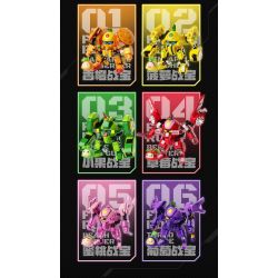 F5 E0009 0009 KHO BÁU TRÁI CÂY ĐẶC BIỆT TẤN CÔNG MECHA TRÒ CHƠI TREASURE BATTLE RUYI bộ đồ chơi xếp lắp ráp ghép mô hình Movie & Game FRUITYROBO Phim Và Trò Chơi