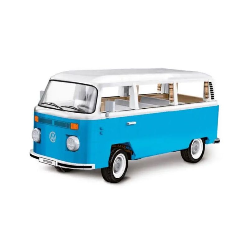 COBI 24361 24362 VOLKSWAGEN T2 CAMPER 1:12 tỷ lệ 1:12 bộ đồ chơi xếp lắp ráp ghép mô hình Creator VW T2A CAMPER VAN Sáng Tạo 2650 khối