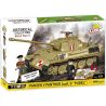 COBI 2655 TẤM XE TĂNG TRUNG BÌNH DA BÁO 1:28 tỷ lệ 1:28 bộ đồ chơi xếp lắp ráp ghép mô hình Military Army PANZER V PANTHER AUSF. G PUDEL Quân Sự Bộ Đội 1133 khối