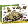 COBI 2655 TẤM XE TĂNG TRUNG BÌNH DA BÁO 1:28 tỷ lệ 1:28 bộ đồ chơi xếp lắp ráp ghép mô hình Military Army PANZER V PANTHER AUSF. G PUDEL Quân Sự Bộ Đội 1133 khối