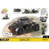 COBI 2657 XE TRINH SÁT THẾ CHIẾN II CỦA ĐỨC 1:28 tỷ lệ 1:28 bộ đồ chơi xếp lắp ráp ghép mô hình Military Army SD.KFZ. 222 Quân Sự Bộ Đội 502 khối