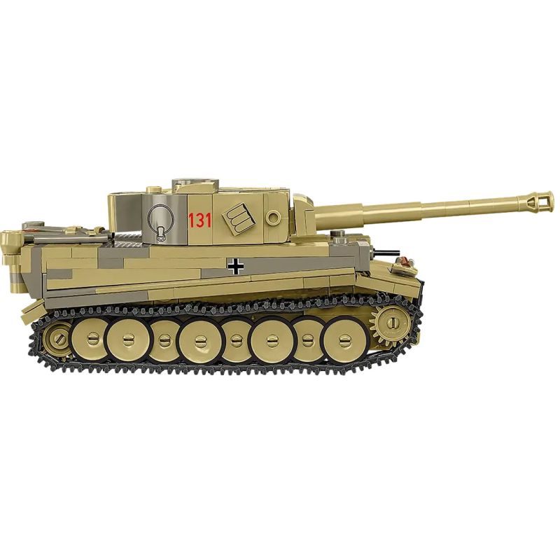 COBI 2734 TIGER SIX TANK 1:48 tỷ lệ 1:48 bộ đồ chơi xếp lắp ráp ghép mô hình Military Army PANZER VI TIGER NO 131 Quân Sự Bộ Đội 445 khối