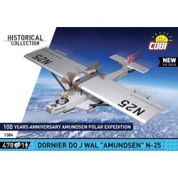 COBI 1384 DORNIER J WAL CÁ VOI THUYỀN LỚN bộ đồ chơi xếp lắp ráp ghép mô hình Military Army Quân Sự Bộ Đội 478 khối