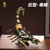 TAKUGI T2011 2011 STEAM DAVINCI BỌ CẠP KHỔNG LỒ PHÁT HÀNH SINH VẬT CƠ KHÍ bộ đồ chơi xếp lắp ráp ghép mô hình STEAM DAVINCI SCORPION