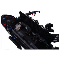 WOMA C0546 0546 Xếp hình kiểu  SWAT SPECIAL FORCE SWAT Battle Command Ship Tàu Chỉ Huy Đánh Trận Của Lực Lượng đặc Nhiệm 981 khối