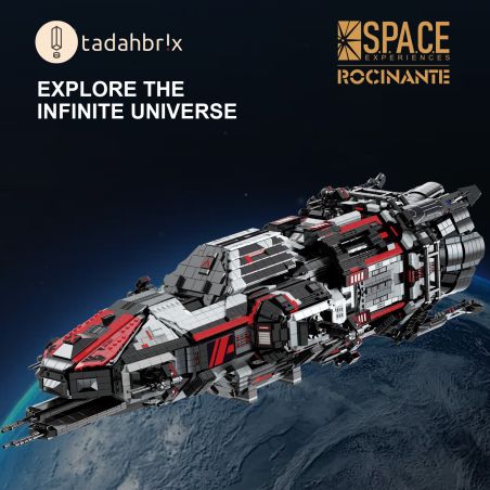 BAKA TECHNOLOGY 33906 BẦU TRỜI RỘNG LỚN ROCINANTE bộ đồ chơi xếp lắp ráp ghép mô hình Movie & Game Phim Và Trò Chơi