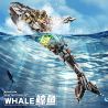 BEAUTY AND 13059 CÁ VOI CƠ HỌC bộ đồ chơi xếp lắp ráp ghép mô hình Technic SEMI MECHANICAL WHALE Kỹ Thuật Công Nghệ Cao Mô Hình Phương Tiện 1388 khối