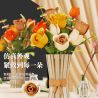 BEAUTY AND 13066 BÌNH HOA HỒNG bộ đồ chơi xếp lắp ráp ghép mô hình Creator BUNCH OF FLOWERS Sáng Tạo 868 khối