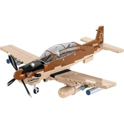 COBI 5905 AT-6 MÁY BAY TẤN CÔNG ÁNH SÁNG WOLVERINE 1:48 tỷ lệ 1:48 bộ đồ chơi xếp lắp ráp ghép mô hình Military Army AT-6 WOLVERINE Quân Sự Bộ Đội 262 khối