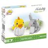 COBI 20016 GÀ PHỤC SINH bộ đồ chơi xếp lắp ráp ghép mô hình Creator EASTER CHICK Sáng Tạo 82 khối