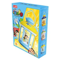 JAKI HK603 CRAYON SHIN-CHAN CHỌN CÁC NGÔI SAO VÀO NHỮNG GIẤC MƠ ÁNH SÁNG BAN ĐÊM XUNG QUANH bộ đồ chơi xếp lắp ráp ghép mô hình Movie & Game Phim Và Trò Chơi