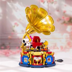 PANTASY 86911 SNOOPY CHƠI TIỆC TÙNG PARTY bộ đồ chơi xếp lắp ráp ghép mô hình Movie & Game PEANUTS Phim Và Trò Chơi 800 khối