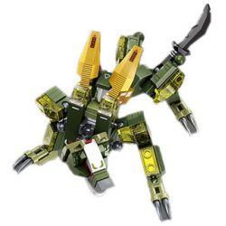 SEMBO 103373 103374 103375 103376 103377 103378 103379 10380 THÉP MECHA bộ đồ chơi xếp lắp ráp ghép mô hình