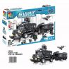 WOMA C0556 0556 non  XE BỌC THÉP KÉO KHOANG CỦA ĐẶC NHIỆM bộ đồ chơi xếp lắp ráp ghép mô hình Swat Special Force SWAT CORPS 1663 khối
