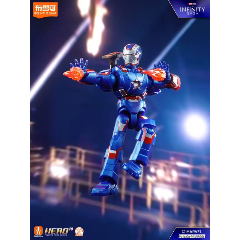 BLOKEES 81113 MARVEL HERO STARS EDITION 3 HUYỀN THOẠI VÔ HẠN bộ đồ chơi xếp lắp ráp ghép mô hình Super Heroes Siêu Nhân Anh Hùng