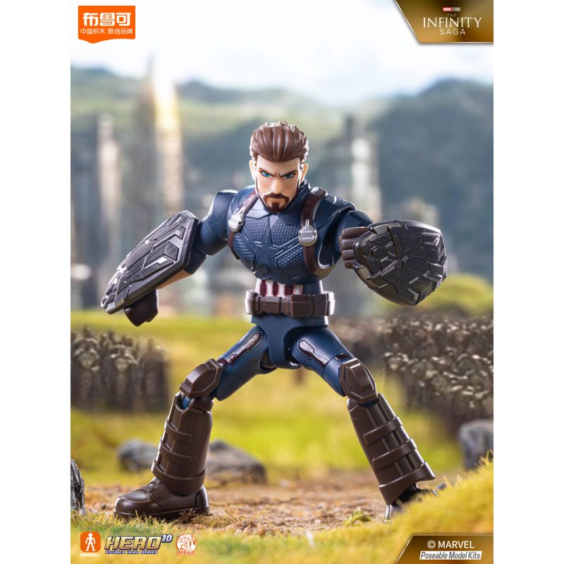 BLOKEES 81113 MARVEL HERO STARS EDITION 3 HUYỀN THOẠI VÔ HẠN bộ đồ chơi xếp lắp ráp ghép mô hình Super Heroes Siêu Nhân Anh Hùng