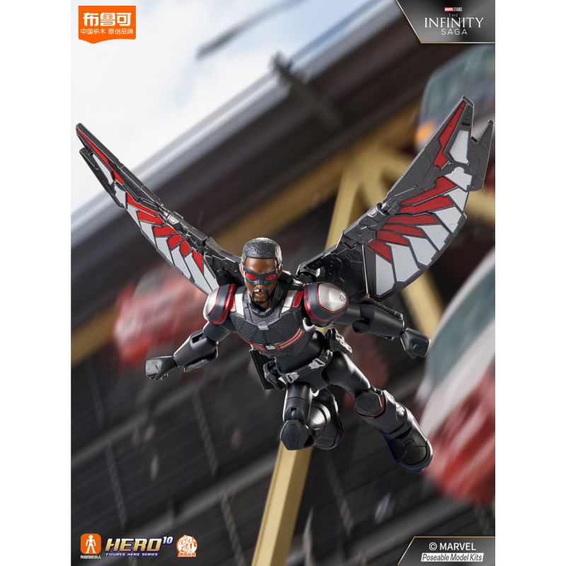 BLOKEES 81113 MARVEL HERO STARS EDITION 3 HUYỀN THOẠI VÔ HẠN bộ đồ chơi xếp lắp ráp ghép mô hình Super Heroes Siêu Nhân Anh Hùng