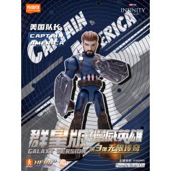 BLOKEES 81113 MARVEL HERO STARS EDITION 3 HUYỀN THOẠI VÔ HẠN bộ đồ chơi xếp lắp ráp ghép mô hình Super Heroes Siêu Nhân Anh Hùng