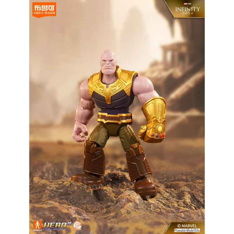 BLOKEES 81113 MARVEL HERO STARS EDITION 3 HUYỀN THOẠI VÔ HẠN bộ đồ chơi xếp lắp ráp ghép mô hình Super Heroes Siêu Nhân Anh Hùng