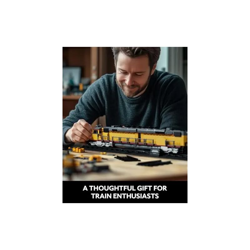 NIFELIZ NF10296 10296 DDA40X FAIN DIESEL ĐẦU MÁY bộ đồ chơi xếp lắp ráp ghép mô hình City Thành Phố 1603 khối