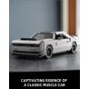 NIFELIZ NF10284 10284 DODGE CHALLENGER DEMON SPORTS CAR bộ đồ chơi xếp lắp ráp ghép mô hình Creator Sáng Tạo 1225 khối