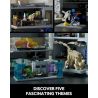 NIFELIZ NF10286 10286 BẢO TÀNG KHOA HỌC TỰ NHIÊN PELOT Ở DALLAS PERRO bộ đồ chơi xếp lắp ráp ghép mô hình Creator MUSEUM OF NATURE AND SCIENCE Sáng Tạo 3373 khối