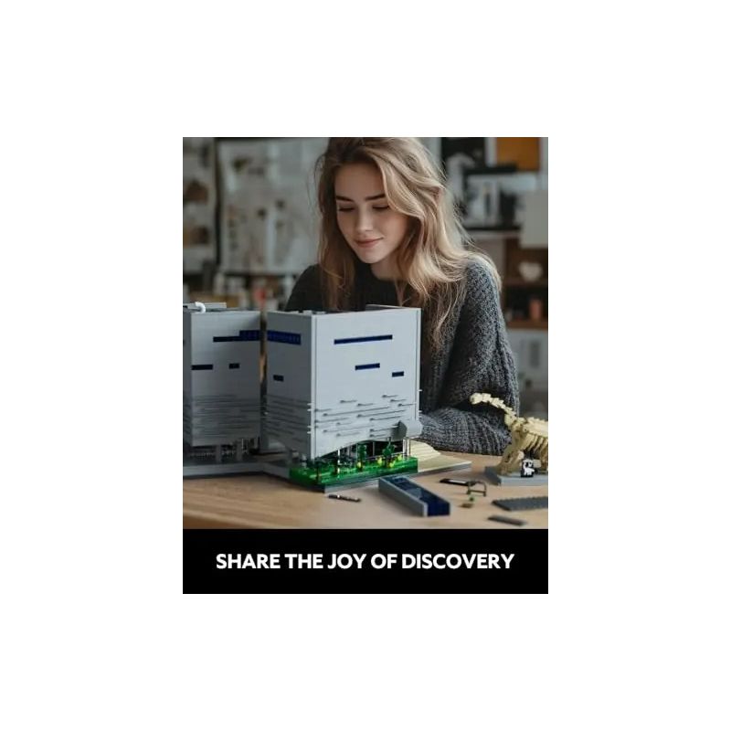 NIFELIZ NF10286 10286 BẢO TÀNG KHOA HỌC TỰ NHIÊN PELOT Ở DALLAS PERRO bộ đồ chơi xếp lắp ráp ghép mô hình Creator MUSEUM OF NATURE AND SCIENCE Sáng Tạo 3373 khối