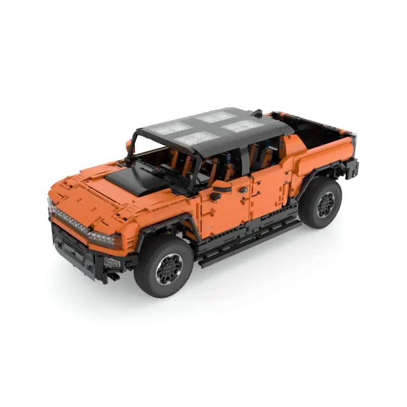 RASTAR 93600 93610 HUMMER EV ELECTRIC PICKUP tỷ lệ 1:10 bộ đồ chơi xếp lắp ráp ghép mô hình Technic HUMMER EV PICKUP Kỹ Thuật Công Nghệ Cao Mô Hình Phương Tiện 3756 khối