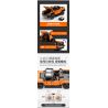 RASTAR 93600 93610 HUMMER EV ELECTRIC PICKUP tỷ lệ 1:10 bộ đồ chơi xếp lắp ráp ghép mô hình Technic HUMMER EV PICKUP Kỹ Thuật Công Nghệ Cao Mô Hình Phương Tiện 3756 khối