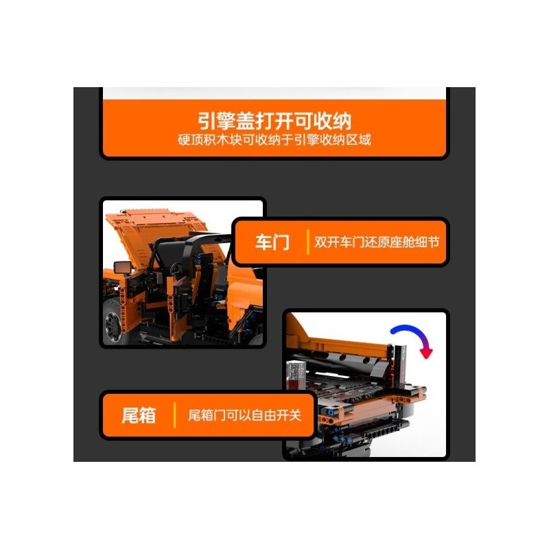 RASTAR 93600 93610 HUMMER EV ELECTRIC PICKUP tỷ lệ 1:10 bộ đồ chơi xếp lắp ráp ghép mô hình Technic HUMMER EV PICKUP Kỹ Thuật Công Nghệ Cao Mô Hình Phương Tiện 3756 khối