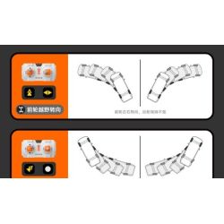 RASTAR 93600 93610 HUMMER EV ELECTRIC PICKUP tỷ lệ 1:10 bộ đồ chơi xếp lắp ráp ghép mô hình Technic HUMMER EV PICKUP Kỹ Thuật Công Nghệ Cao Mô Hình Phương Tiện 3756 khối