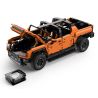 RASTAR 93600 93610 HUMMER EV ELECTRIC PICKUP tỷ lệ 1:10 bộ đồ chơi xếp lắp ráp ghép mô hình Technic HUMMER EV PICKUP Kỹ Thuật Công Nghệ Cao Mô Hình Phương Tiện 3756 khối