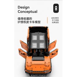 RASTAR 93600 93610 HUMMER EV ELECTRIC PICKUP tỷ lệ 1:10 bộ đồ chơi xếp lắp ráp ghép mô hình Technic HUMMER EV PICKUP Kỹ Thuật Công Nghệ Cao Mô Hình Phương Tiện 3756 khối