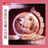 JAKI AK025 TIDE SUY NGHĨ SÁNG TẠO QUẢ CẦU LANG THANG GALAXY bộ đồ chơi xếp lắp ráp ghép mô hình