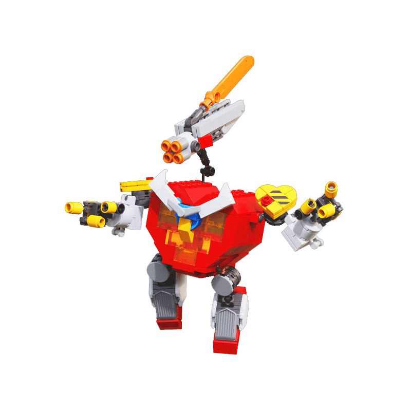 GOBRICKS 1205 CHIẾN BINH TÌNH YÊU THUẦN KHIẾT bộ đồ chơi xếp lắp ráp ghép mô hình Creator PURELOVE FIGHTER Sáng Tạo 230 khối