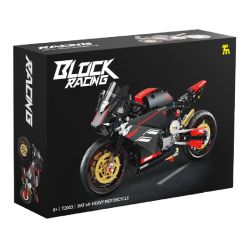 TAKUGI T2003 2003 KHỐI ĐUA DAT V4 ĐỘNG CƠ ĐẦU MÁY HẠNG NẶNG tỷ lệ 1:8 bộ đồ chơi xếp lắp ráp ghép mô hình Technic Kỹ Thuật Công Nghệ Cao Mô Hình Phương Tiện