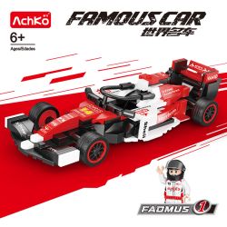 ACHKO 50014-2 F1 RACING - ALPHA bộ đồ chơi xếp lắp ráp ghép mô hình Racers Đua Tốc Độ 238 khối