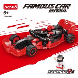 ACHKO 50015-2 F1 RACING - AUDI bộ đồ chơi xếp lắp ráp ghép mô hình Racers Đua Tốc Độ 236 khối